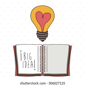 Think different l digital design, vector illustration eps 10