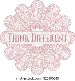Think Different linear rosette