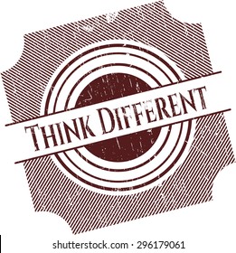 Think Different rubber seal