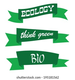 think green color vector illustration