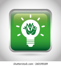 think green design, vector illustration eps10 graphic 