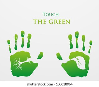 Think Green. Ecology Concept.