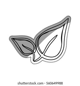 Think green ecology icon vector illustration graphic design