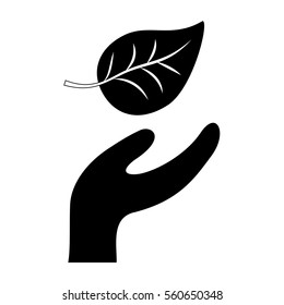 Think green ecology icon vector illustration graphic design