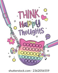 think happy thoughts cat toy