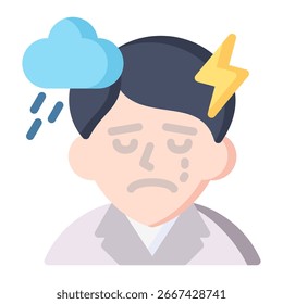 Think Icon Element For Design