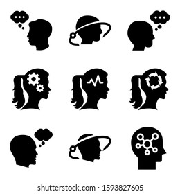 think icon isolated sign symbol vector illustration - Collection of high quality black style vector icons

