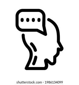 think icon or logo isolated sign symbol vector illustration - high quality black style vector icons
