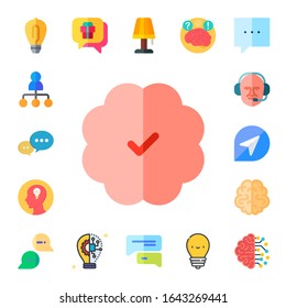 Think Icon Set 17 Flat Think Stock Vector (Royalty Free) 1643269441 ...