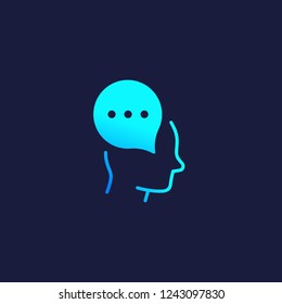 think icon, vector