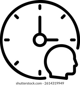 think line icon illustration vector