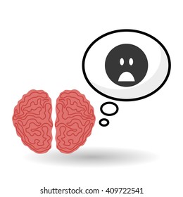 Think negative design, postive and idea concept