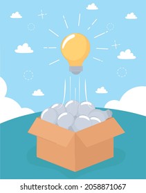 pensar en el concepto de "out of box"