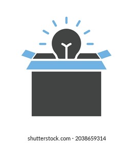 Think Out of the Box icon vector image. Can also be used for Business Startup. Suitable for mobile apps, web apps and print media.