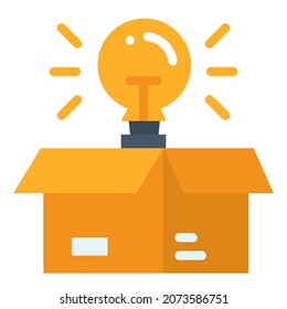 think out of the box icon for website, application, printing, document, poster design, etc.