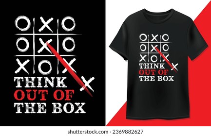 Think out of the box T-Shirt Design