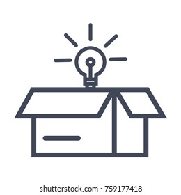 think out side box icon