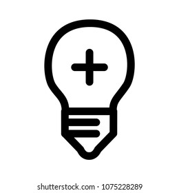 Think positive icon