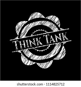 Think Tank with chalkboard texture