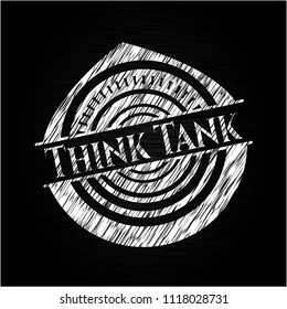 Think Tank with chalkboard texture