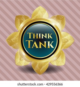 Think Tank golden emblem