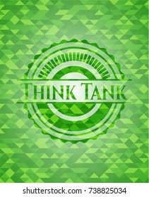 Think Tank Green Mosaic Emblem