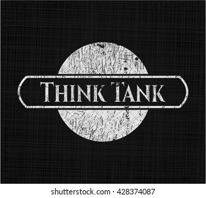 Think Tank on blackboard