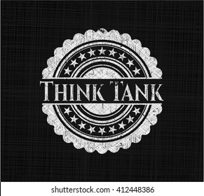Think Tank on chalkboard