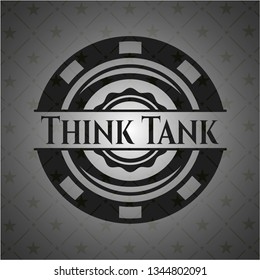 Think Tank realistic black emblem