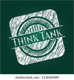 Think Tank written on a blackboard