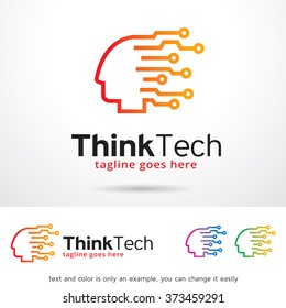 Think Tech Logo Design Template 