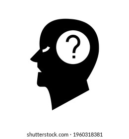 thinker icon or logo isolated sign symbol vector illustration - high quality black style vector icons
