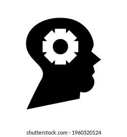 thinker icon or logo isolated sign symbol vector illustration - high quality black style vector icons
