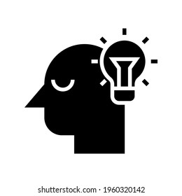 thinker icon or logo isolated sign symbol vector illustration - high quality black style vector icons
