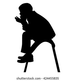 1,132 Boy sit chair sketch Images, Stock Photos & Vectors | Shutterstock