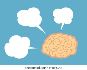 Thinking .Business concept . Vector Illustration. - Shutterstock ID 546845947