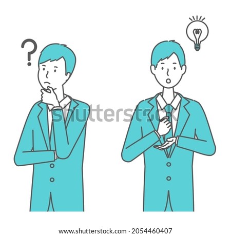 Thinking and convincing men in suits