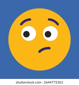 Pensando Emoticon com Mão na Bochecha