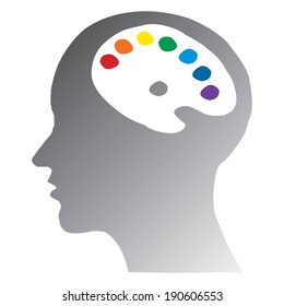 Thinking Head - Artist/creative 
