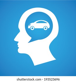 Thinking Head car