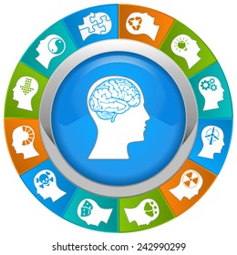 Thinking Heads Icons