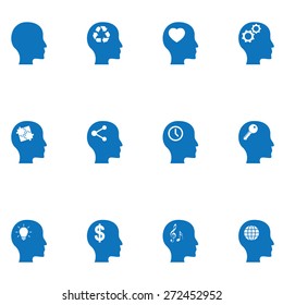 Thinking Heads Icons