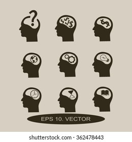 Thinking Heads Icons