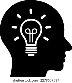 Denksymbol aus der Sammlung von Soft Power-Kompetenzen als Konzept für intelligentes Unternehmensmanagement