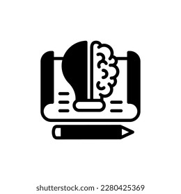 Thinking icon in vector. Illustration