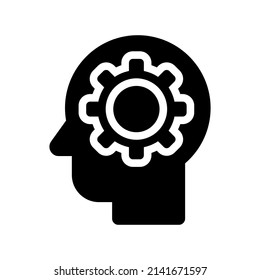 Thinking Icon Vector Symbol Design Illustration