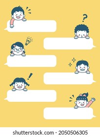 Pensar en los niños y las burbujas del habla