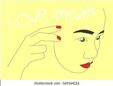Thinking : Love me, please