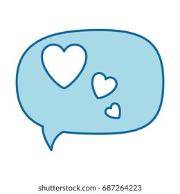 thinking love speech bubble