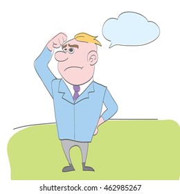 thinking man
